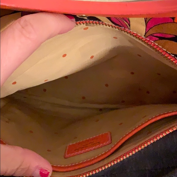 Kate Spade Clutch - Multicolor with Orange Accents - Picture 3 of 8